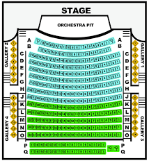 spencer theater seating chart