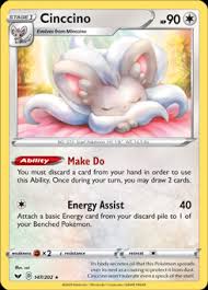 Video for how to make pokemon card how to make your own pokémon card how to make a shiny custom full art pokemon card! Cinccino Sword Shield Tcg Card Database Pokemon Com