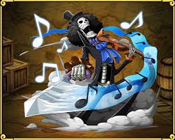 His fruit is keeping him alive in his current state, but we know his fruit gave him a second life. Humming Swordsman Brook One Piece Treasure Cruise Wiki Fandom Powered By Wikia One Piece One Piece Anime Brooks One Piece