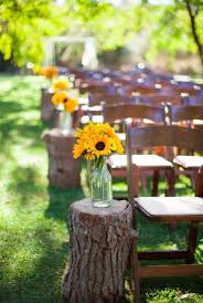 Diy Outdoor Wedding Decor Ideas 41 Decorations For Weddings Or, ditch the arch entirely and make your own backdrop—a rustic door or.