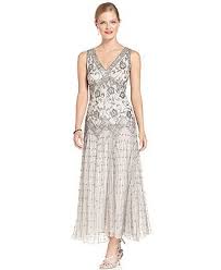 Pisarro Nights Petite Dress Sleeveless Beaded Gown Petite Dresses Women Macy S Dress Party Night Gowns Dresses 1920s Formal Dresses