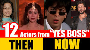 12 Bollywood Actors From Yes Boss 1997 Then And Now Youtube