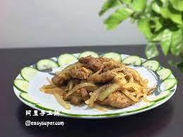 黑椒洋蔥豬扒 附食譜 recipe