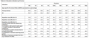 Education Statistics South African Market Insights