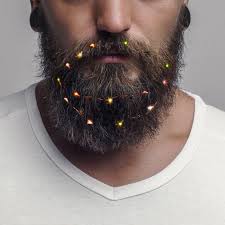 Beard Lights Are A Real Trend This Christmas Tips For Home Christmas Fairy Lights Christmas Fairy Beard