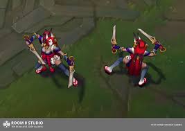 I got blood moon katarina from these! Blood Moon Katarina Concept Art Room 8 Studio