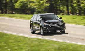 The ford edge was redesigned for the 2015 model year. 2017 Ford Edge 3 5l V 6 Awd Review Car And Driver