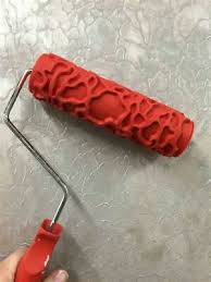 Keep the zigzag pattern within a section of the wall to ensure an even layer over the entirety of the wall. Decorative Paint Roller Pattern Embossed Texture Painting Tools For Wall Rubber Ebay