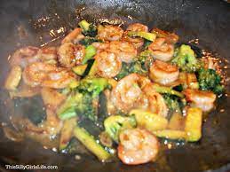Honey Garlic Shrimp Stir Fry This Silly Girl S Kitchen Recipe Recipes Seafood Recipes Food