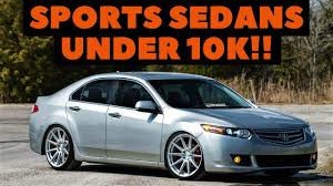 So to diversify things a bit, autoguide.com decided to compile a list of the 10 best, with the caveat that we only choose one. 5 Sports Sedans Under 10k Youtube