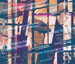 Februar 1898 in augsburg geboren. Zitat Bertolt Brecht Poster Von Mauswohn Mutter Courage Poster Plakat