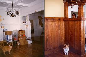 Before And After Stripping Paint Craftsman Interior Stripping Paint From Wood