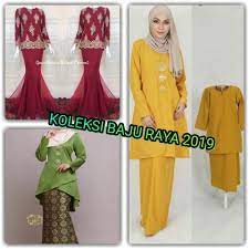 This one of a kind baju kurung with asymmetrical top will definitely make you stand out. Koleksi Baju Raya 2019 Home Facebook