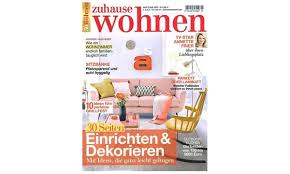 Themen der monatlich erscheinenden zeitschrift sind wohnreportagen, die darstellen, wie prominente personen und designer wohnen, einrichtungsvorschläge sowie tipps für die gartengestaltung. Zuhause Wohnen Halbjahres Abo Groupon Goods