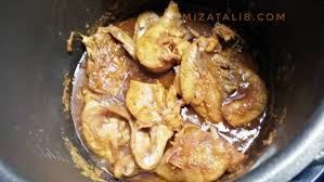 3 biji bawang besar 2. Ayam Bakar Noxxa Miza Talib