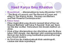 Muqaddimah (pendahuluan atas kitabu al. Pemikiran Ekonomi Oleh Ibnu Khaldun Biografi 1 Nama