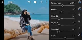 Rumus Lightroom Pantai Birunya Laut Dan Langit Asalkata