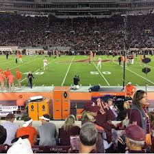 Lane Stadium Interactive Seating Chart