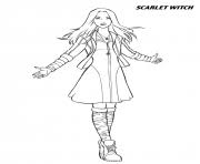 Avengers scarlet witch coloring page. Avengers Coloring Pages Free Scarlet Witch Free Coloring Library