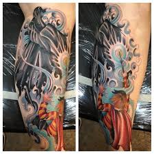 Maybe you would like to learn more about one of these? Harry Potter Tattoos This Is The First Part Of My Harry Potter Leg
