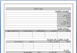 نموذج سيرة ذاتية وورد مختصرة doc عربي وانجليزي cv infographic cv words resume writing