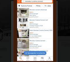 monsieur cuisine connect rush dans les magasins des robots revendus plus cher sur le bon coin