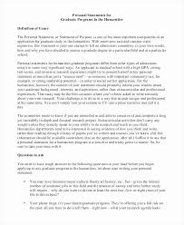 Graduate School Personal Statement Template Inspirational 15 Statement Of Purpose For In 2020 Personal History Statement Personal Statement Personal Statement Examples