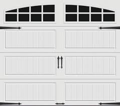 Discover 10 types of garage doors (styles, materials, sizes) and 5 different types of garage door openers in this finally, a double garage door can become a design element in itself, especially if. Ideal Door Designer White Insulated Garage Door With Windows At Menards