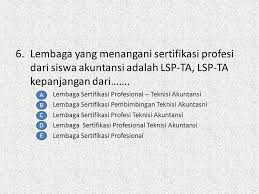 Soal Lsp Akuntansi Dunia Sekolah