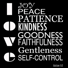 Fruit Of The Spirit Words Word Art Fruit Of The Spirit