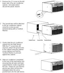 • keep the cover panels for later use to protect the unit from rainy or windy weather. How Do I Install My Through The Wall Air Conditioner Edgestar