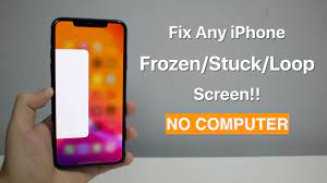 Fix Any Iphone Frozen/Stuck/Loop Screen (How To Force Restart!) - Youtube