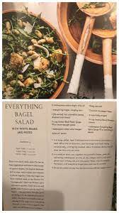 Everything Bagel Salad With White Beans And Pesto Half Baked Harvest Recipes Harvest Salad Recipes Harvest Recipes