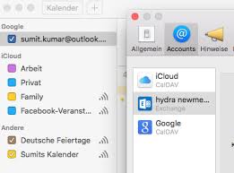 Osx Calendar Not Showing Exchange Account Ask Different