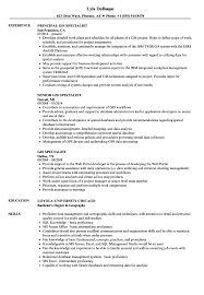 Gis Specialist Resume Samples Velvet Jobs