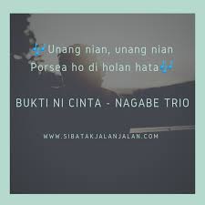 Jan 23, 2021 · chord lagu batak simalungun elvi merupakan lagu dari daerah simalungun yang lama dan masih diingat oleh penikmat music di sumatera utara dan indonesia. Chord Lagu Batak Buktini Cinta Nagabe Trio Lagu Batak Terbaru 2021 Sibatakjalanjalan Com