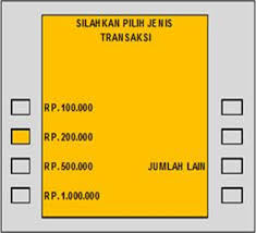 Buku tunai (ruangan bank sahaja) bernombor 176680 dan 176681 di dalam. Tarik Tunai Tanpa Kartu