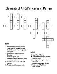 For this crossword puzzle worksheet, students solve a crossword puzzle based on 42 clues. Art Crossword Worksheets Teaching Resources Teachers Pay Teachers