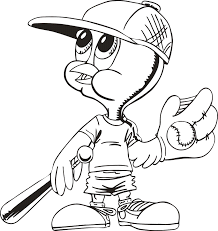 Make a fun coloring book out of family photos wi. Free Printable Baseball Coloring Pages For Kids Dibujo Para Imprimir Baseball Coloring Pages For Ids Dibujo Para Imprimir