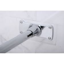 Vintage 62 L Shaped Fixed Shower Curtain Rod Shower Curtain Rods Shower Rod Kingston Brass