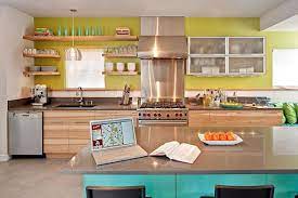 We've mentioned the importance of color already, but when it comes to caribbean design, it's really a message worth repeating. Five Fun Ways To Convert To A Caribbean Styled Room Kitchen Design Modern Small Contemporary Kitchen Kitchen Design Small