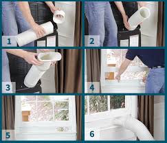 How To Vent A Portable Air Conditioner Sylvane Portable Air Conditioner Window Portable Air Conditioner Portable Ac