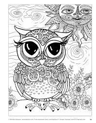 Christmas owl on book vector. Awesome Owls Coloring Book Owl Coloring Pages Owl Pictures To Color Mandala Coloring Pages