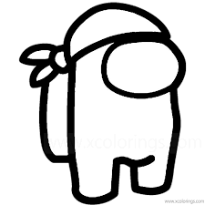 This piece can make a great hand colored framed print, card, postcard, or any paper craft item when you are. Among Us Coloring Pages Do Rag Hat Character Xcolorings Com