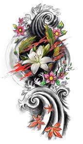 Japanese Flower Sleeve Tattoo Designs Tattoideas Japanese Sleeve Tattoos Tattoo Sleeve Designs Japanese Tattoo
