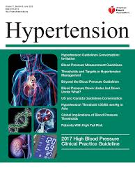 Hypertension Guidelines In The United States And Canada Are