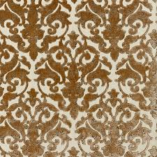 Using this type of fabric for furnitures and other surfaces instantly transforms the look from ordinary to elegant. Scalamandre Venezia Silk Velvet Jacquard Fabric Sable