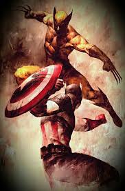 Pin By Fernando Me On Marvel Comics And Marvel Entertainment Active Community Board Wolverine Art Wolverine Vs Captain America Wolverine Comic Art