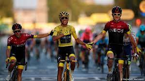 Seis corredores colombianos estarán presentes en el tour de france 2021. Egan Bernal Se Convierte Oficialmente En Primer Latino En Ganar El Tour De Francia Deportes Dw 28 07 2019