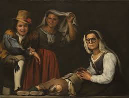 Bartolome Esteban Murillo Four Figures On A Step C 1655 Art Museum Art Culture Art